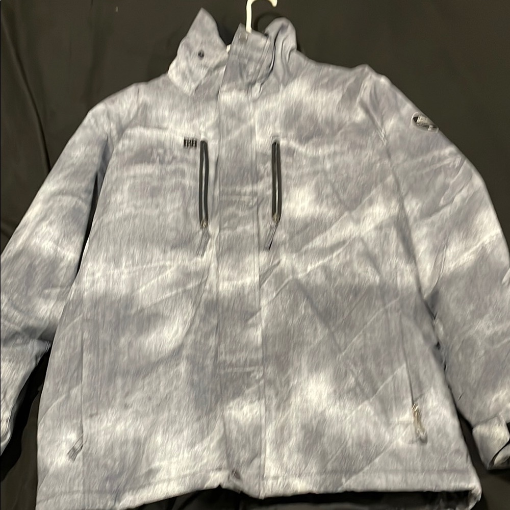 men’s quiksilver Grey snowboarding jacket